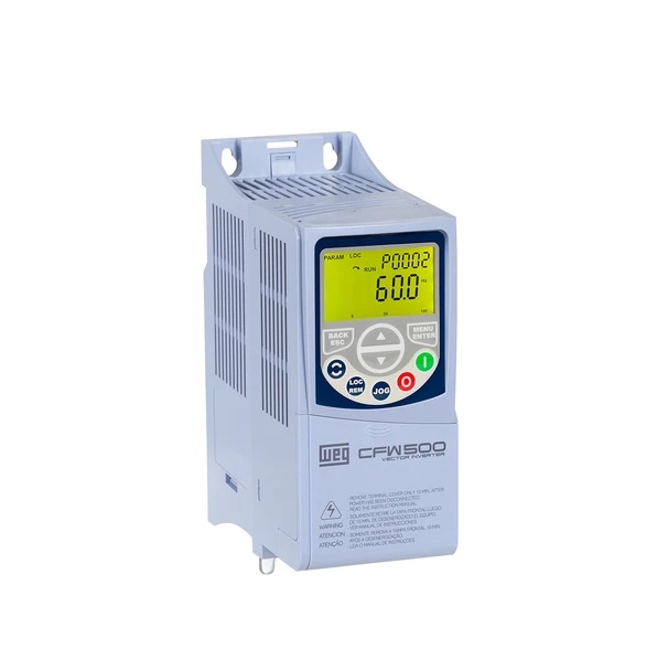 CONVERSOR CFW500 AO2P6B2NB20H00G2 220V 0,75HP 15571880 WEG 01 CONVERSOR CFW500 AO2P6B2NB20H00G2 220V 0,75HP 15571880 WEG 01