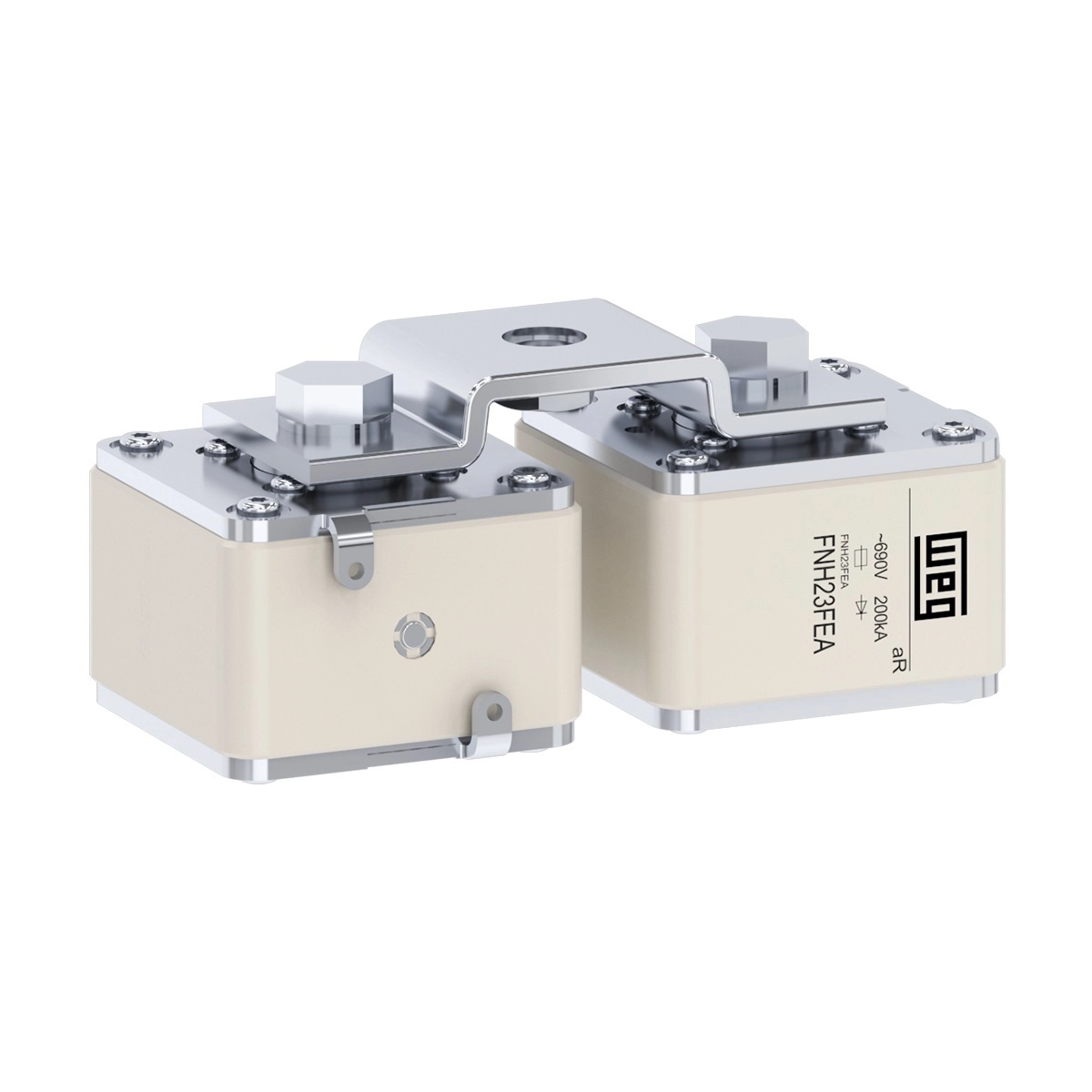 FUSIBLE BARRA ULTRARRAPIDO FNH23 FEA 1600 A 12661689 WEG 01