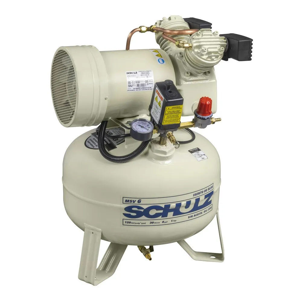 COMPRESOR ODONTOLOGICO MSV 6/30L 1HP 931.1231-0 SCHULZ 01