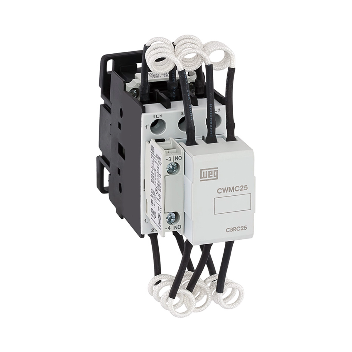 CONTACTOR P/CAPACITOR 15KVAR CWMC 25.10 BOB. 220V 11486208 WEG 01 CONTACTOR P/CAPACITOR 15KVAR CWMC 25.10 BOB. 220V 11486208 WEG 01
