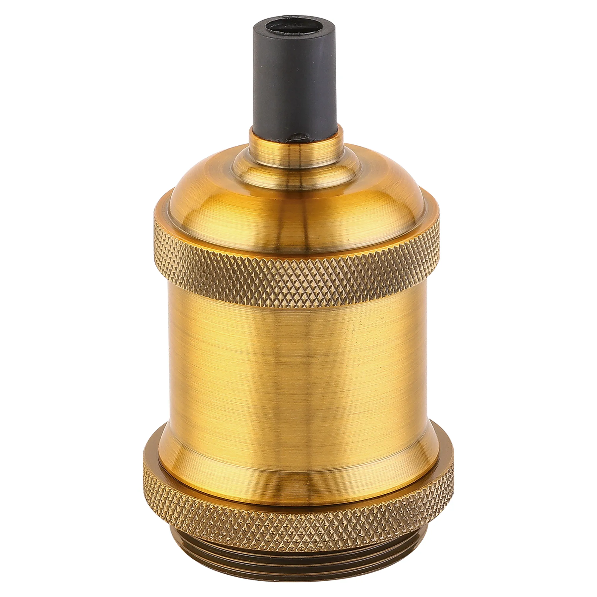 PORTALAMP ALUMINIO E27 JERSEY BRONCE BRILLANTE MACROLED 01 PORTALAMP ALUMINIO E27 JERSEY BRONCE BRILLANTE MACROLED 01