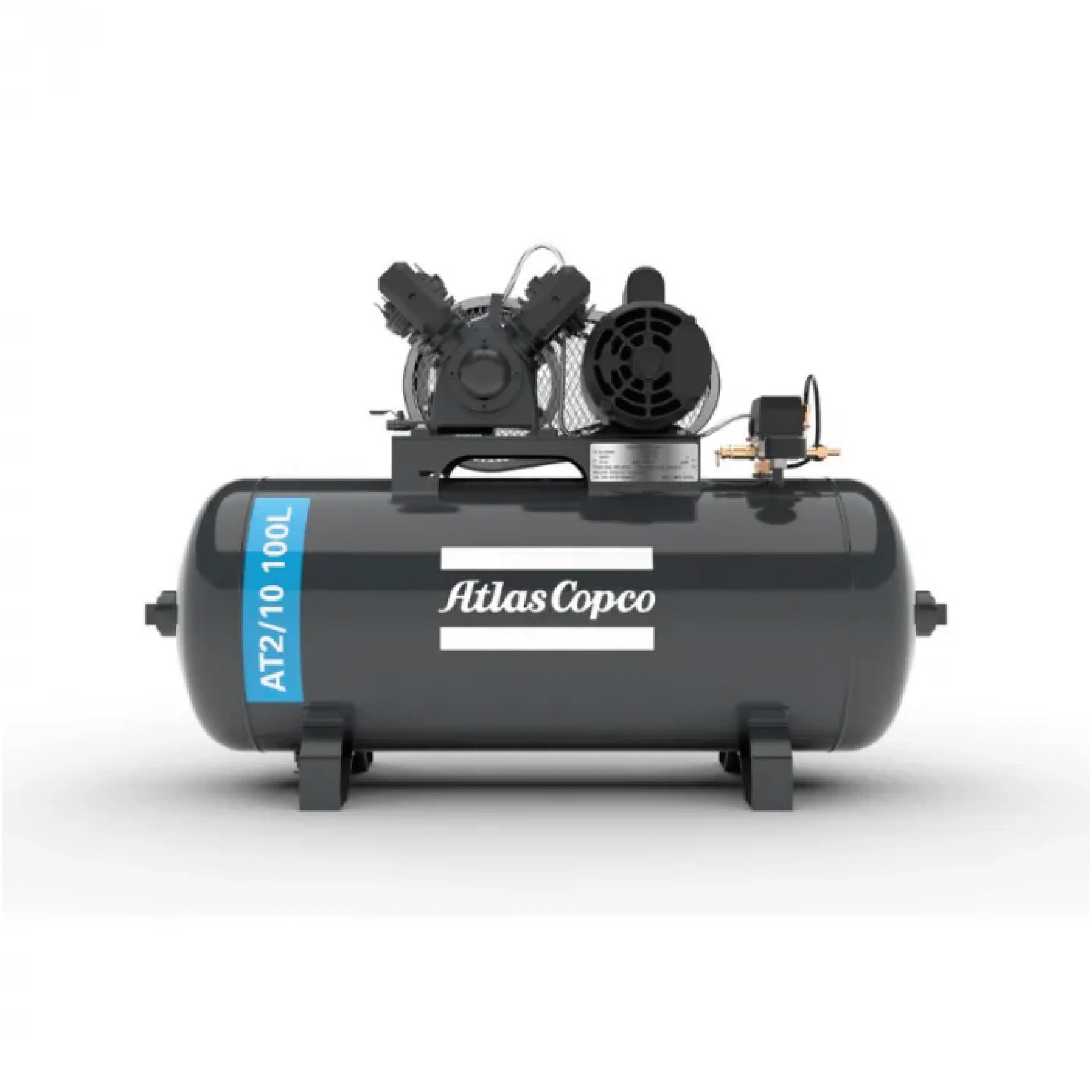 COMPRESOR AT2/10 100L 10PCM 140PSI C/MOT.MON.N56 2HP 2P 8970012767 ATLAS COPCO 01 COMPRESOR AT2/10 100L 10PCM 140PSI C/MOT.MON.N56 2HP 2P 8970012767 ATLAS COPCO 01