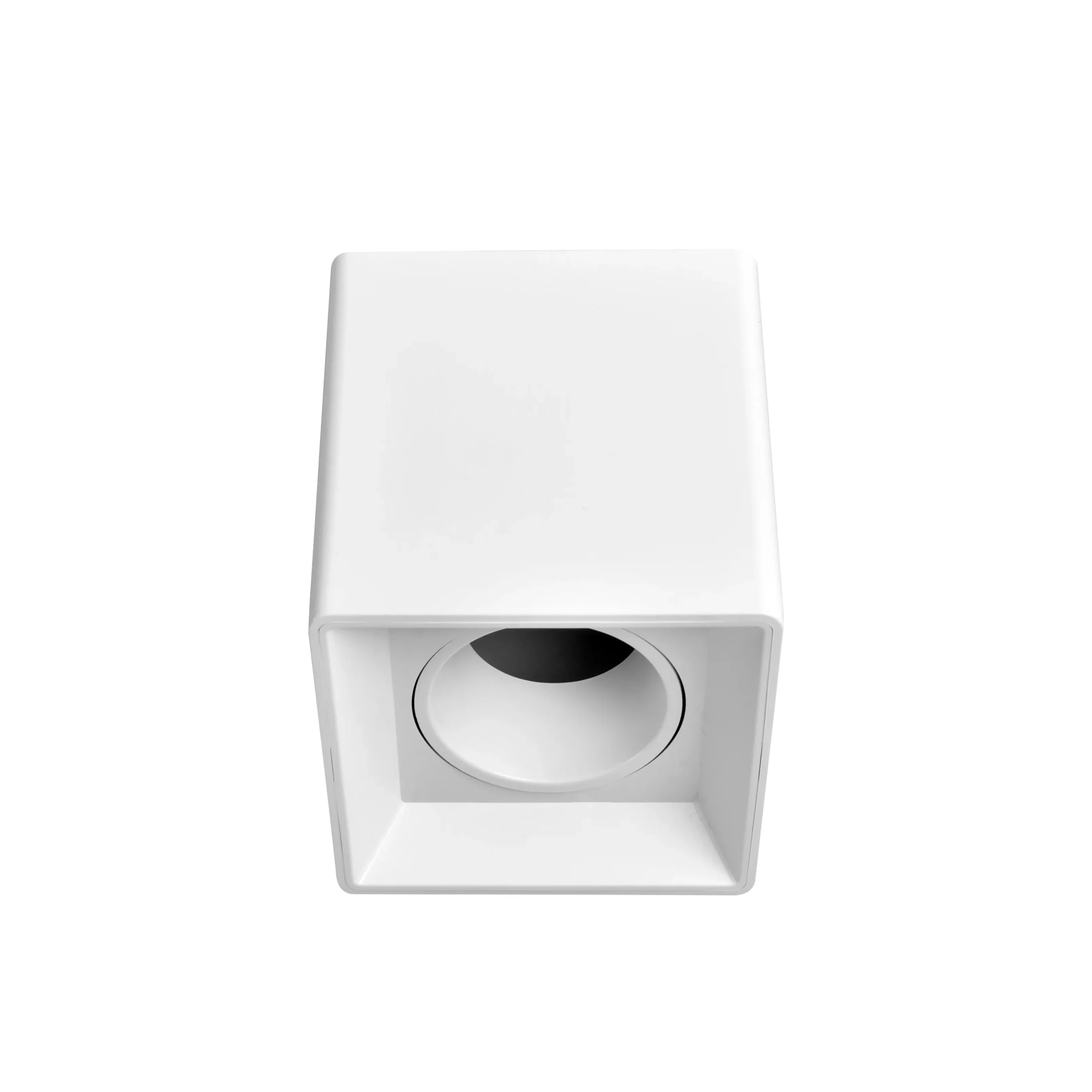 PLAFON DICRO S/ZOCALO ADO CUAD MOVIL 96X96X100MM BL MACROLED 01