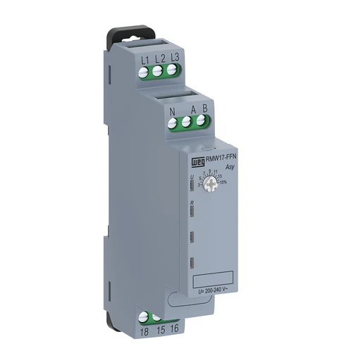 RELE FALTA DE FASE 380V C/ NEUTRO RMW17- FFN01D97 13960136 WEG 01 RELE FALTA DE FASE 380V C/ NEUTRO RMW17- FFN01D97 13960136 WEG 01