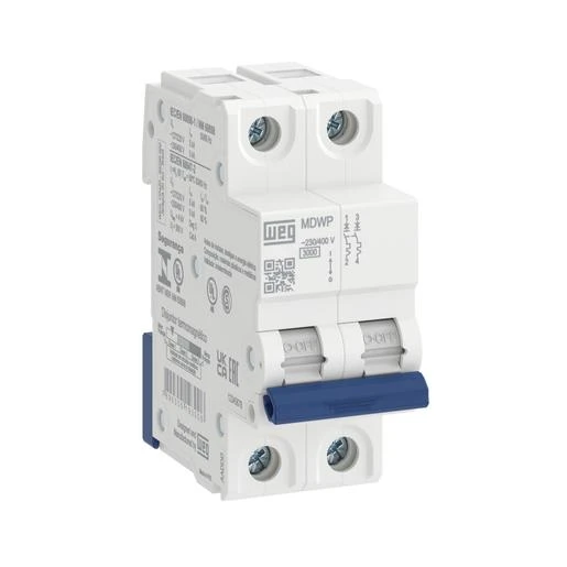 LLAVE TERMOMAGNETICA TM BIPOLAR MDWP-C-2-2A 3KA 15265696 WEG 01 LLAVE TERMOMAGNETICA TM BIPOLAR MDWP-C-2-2A 3KA 15265696 WEG 01