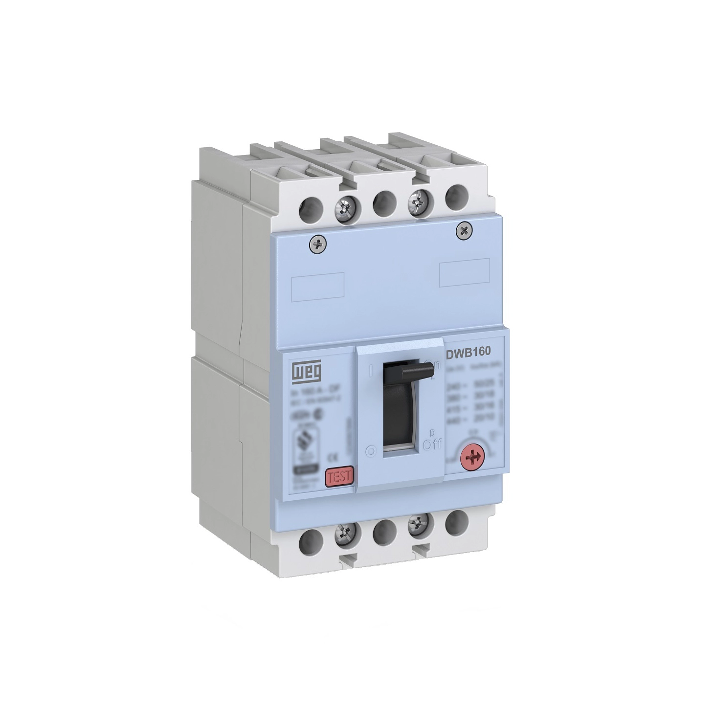 INTERRUPTOR MAGNETICO DWB160B 40A 3DF 16KA 11631355 WEG 01