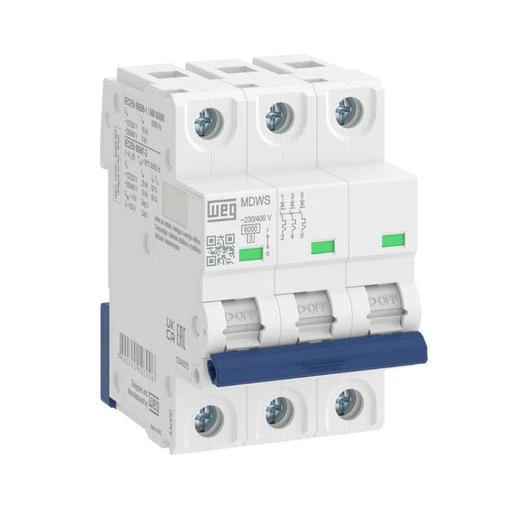 LLAVE TERMOMAGNETICA TM TRIPOLAR MDWS C-25-3-25A 6KA 14451715 WEG 01