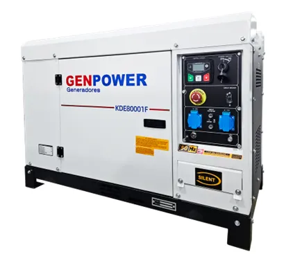 GGAIC 8,0/7,5KVA KDE80001F CA 220V +ATS GENPOWER 01