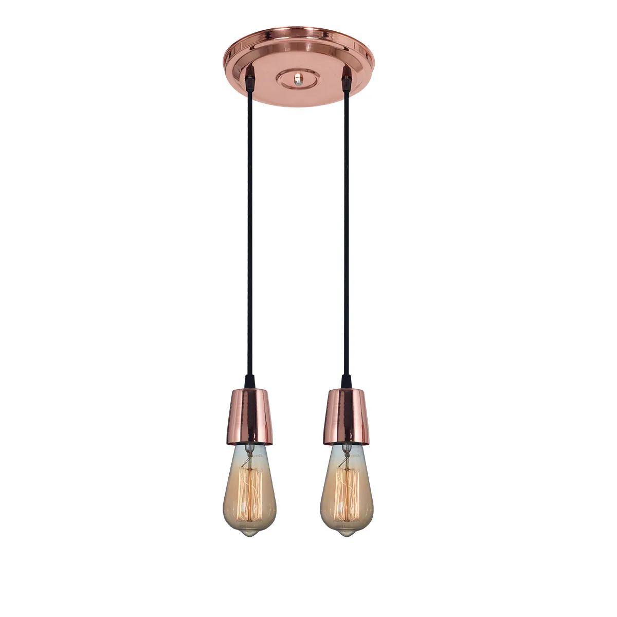 COLGANTE METALICO COBRE 3L E27 CON CABLE TEXTIL 1MTS ROJO SAN JUSTO 01 COLGANTE METALICO COBRE 3L E27 CON CABLE TEXTIL 1MTS ROJO SAN JUSTO 01