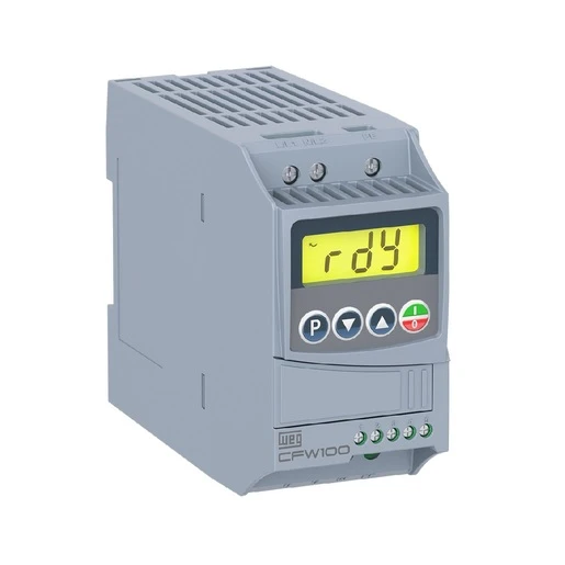CONVERSOR CFW100 AO1P6S220G2 220V 0,33HP 14248096 WEG 01
