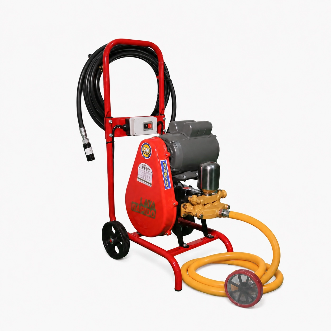 HIDROLAVADORA RL-28/2 C/ACCESORIOS Y MOTOR 2HP 2P MON. WEG+ZM 01 HIDROLAVADORA RL-28/2 C/ACCESORIOS Y MOTOR 2HP 2P MON. WEG+ZM 01