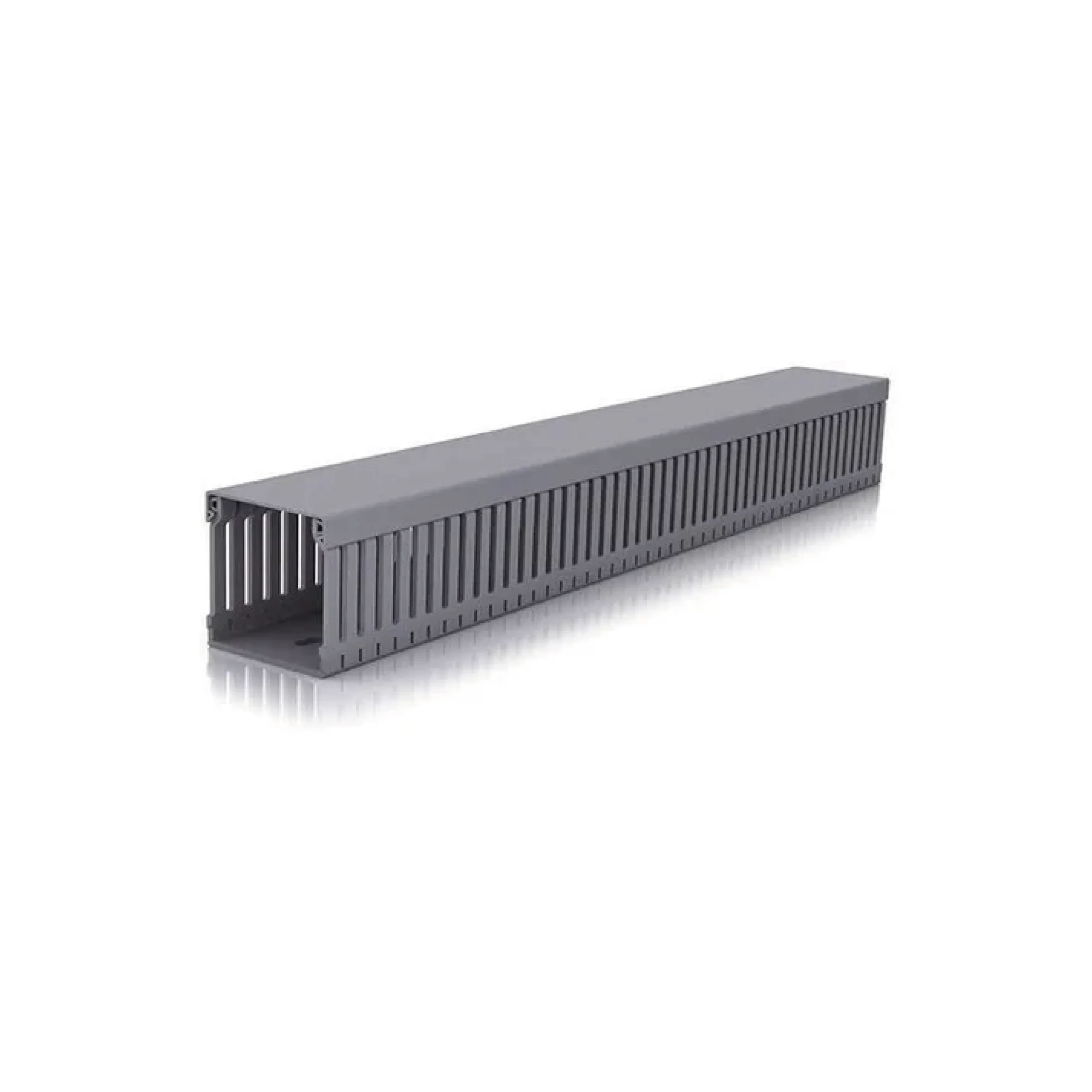 CANAL P/CABLE RANURADO GRIS 30X30X2M RELUX 01 CANAL P/CABLE RANURADO GRIS 30X30X2M RELUX 01