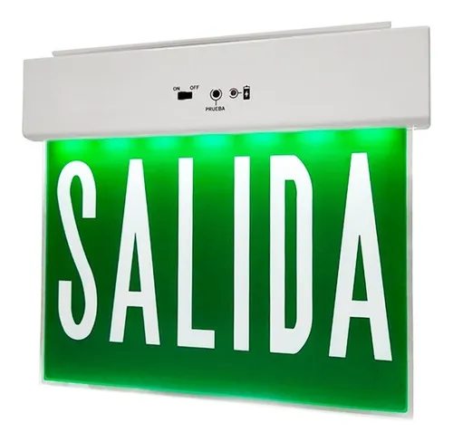 prodimg_15001250011026_1_8027c8f0ba4c.webp SEÑALIZADOR DE EMERGENCIA "SALIDA" 220V RELUX - Imagen 1