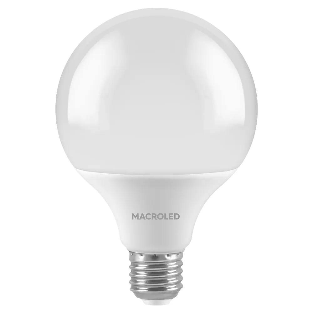 LAMP LED GLOBO E27 14W 3000ºK MACROLED 01