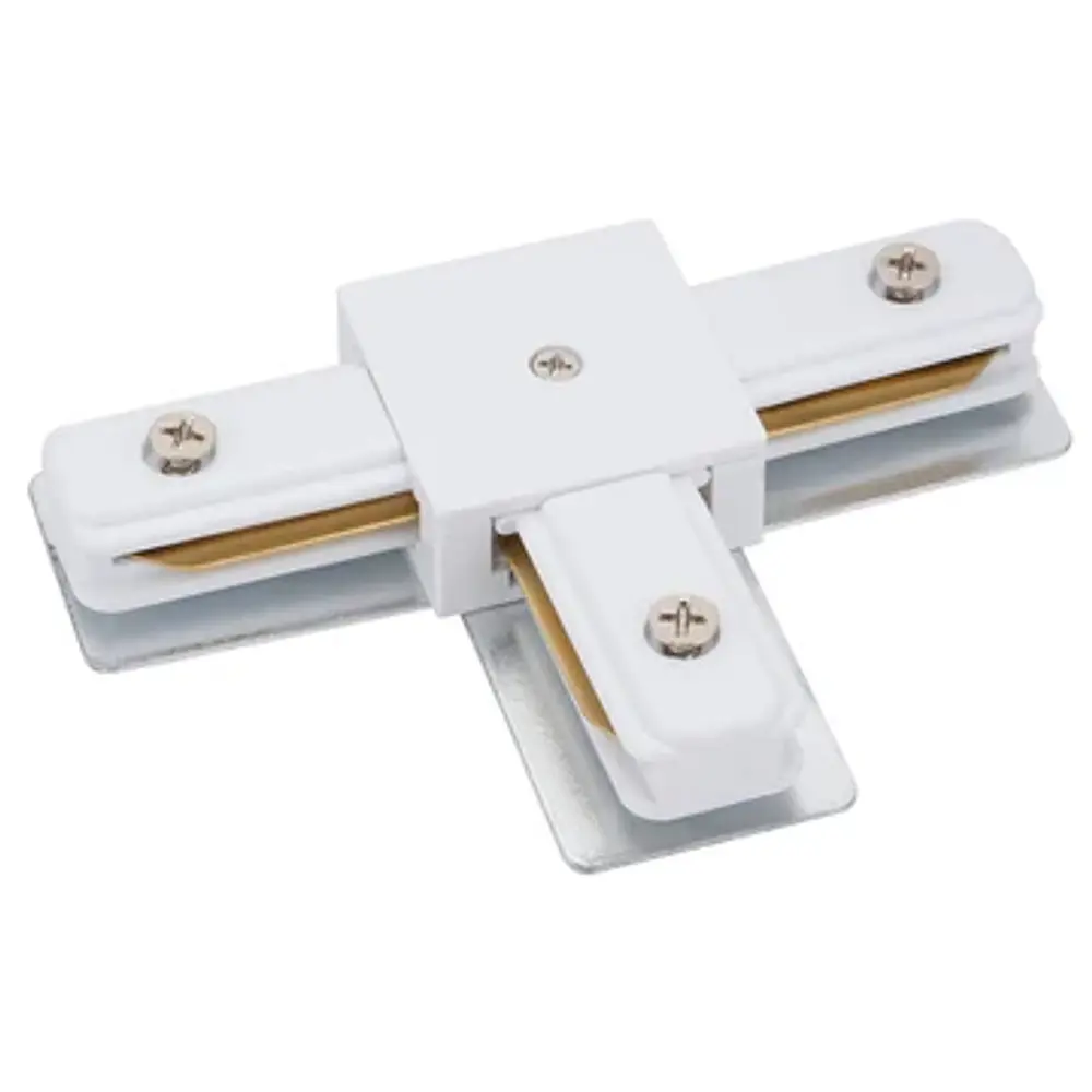 CONECTOR "T" PARA RIEL BLANCO RELUX 01