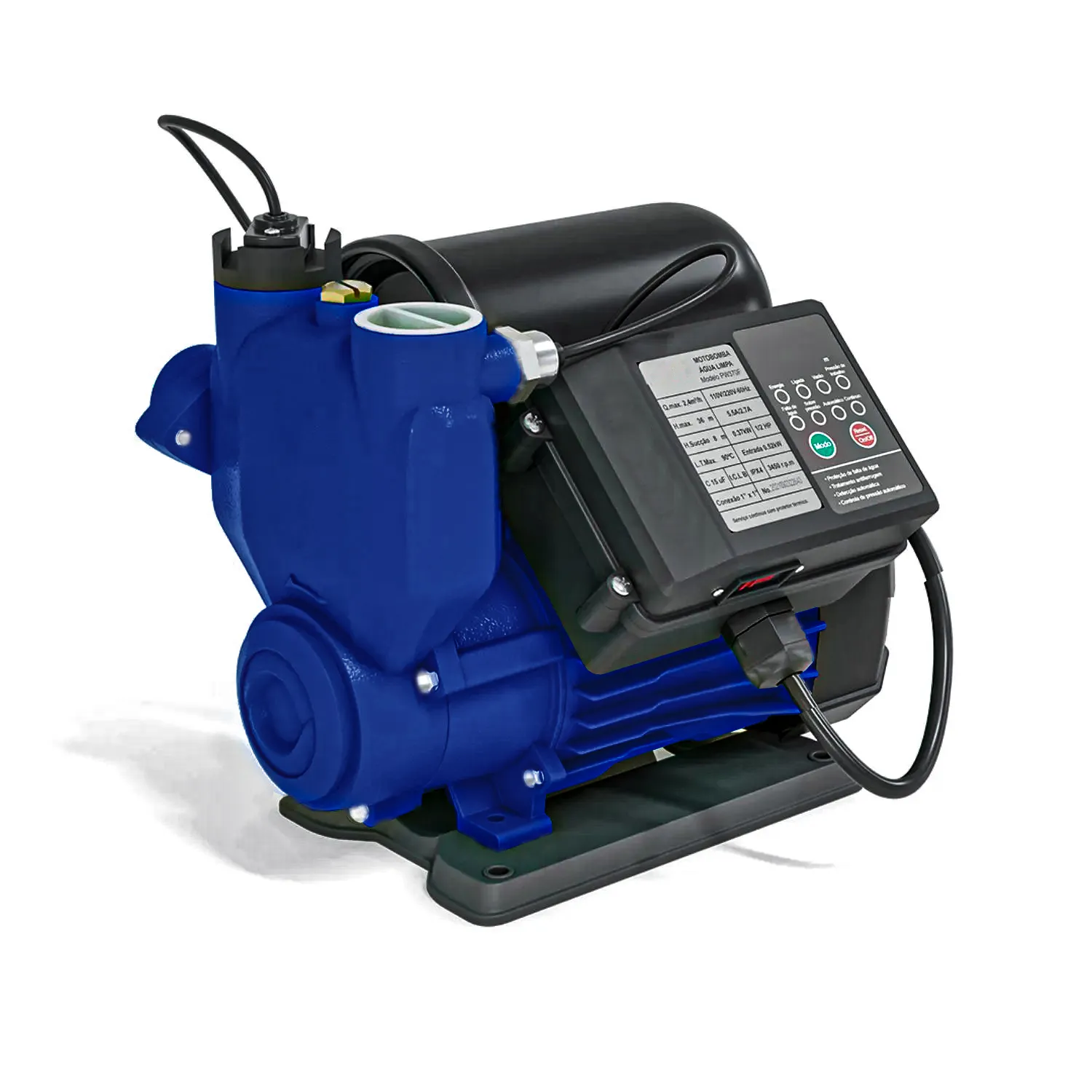 MOTOBOMBA INTELIGENTE AUTOCEBANTE PW 250F 0.37HP 220V RESA 01 MOTOBOMBA INTELIGENTE AUTOCEBANTE PW 250F 0.37HP 220V RESA 01