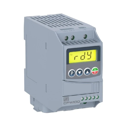 CONVERSOR CFW100 BO2P6S220 220V 0,75HP 14248097 WEG 01