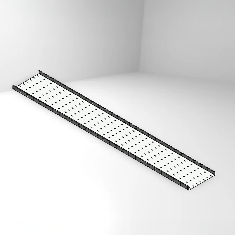 BANDEJA PORTACABLES RANURADA #20 C/VIROLA 450X50X3000MM RECORD 01