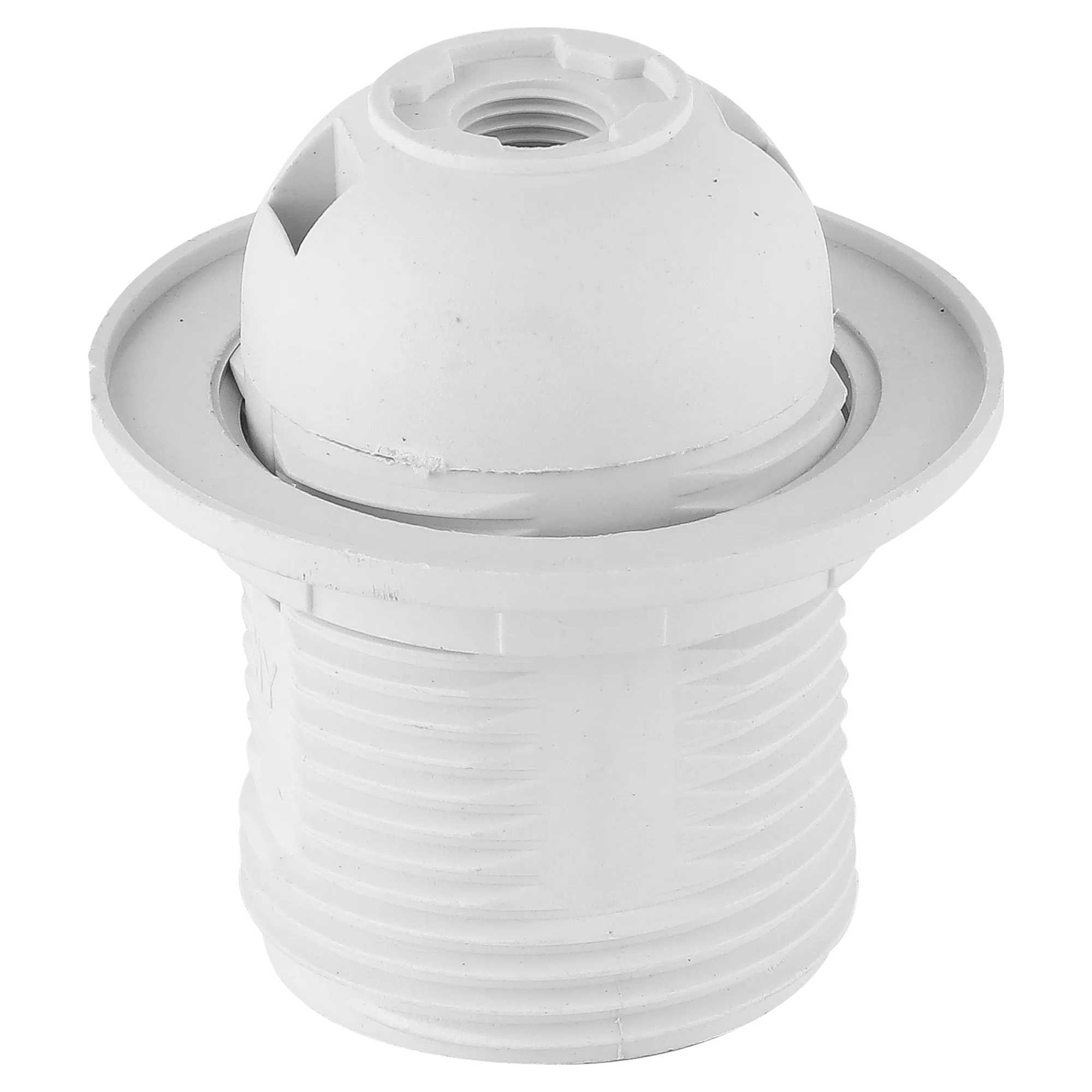 PORTALAMP PLAST E27 C/ANILLO BL MACROLED 01 PORTALAMP PLAST E27 C/ANILLO BL MACROLED 01