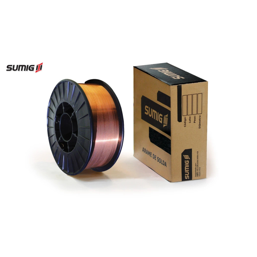 ALAMBRE MIG 15KG 1,6MM (AWS A5.18 ER70S-6) 1100.2056 SUMIG 01