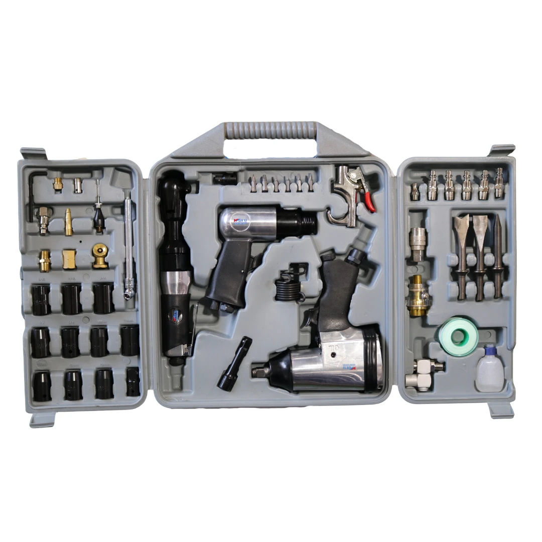 KIT COMBO HERRAMIENTAS NEUMATICAS 50PIEZAS WF-009 WUFU/RESA 01