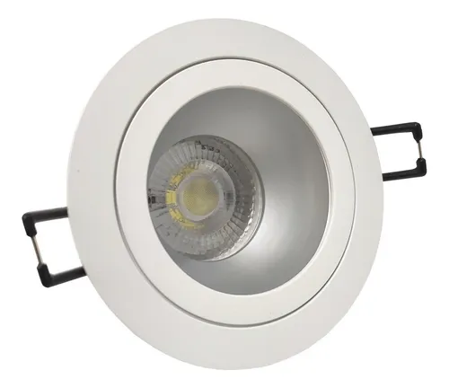 SPOT DICRO FIJO ANTIDESLUMBRANTE 7,5CM ALUMINIO RELUX 01