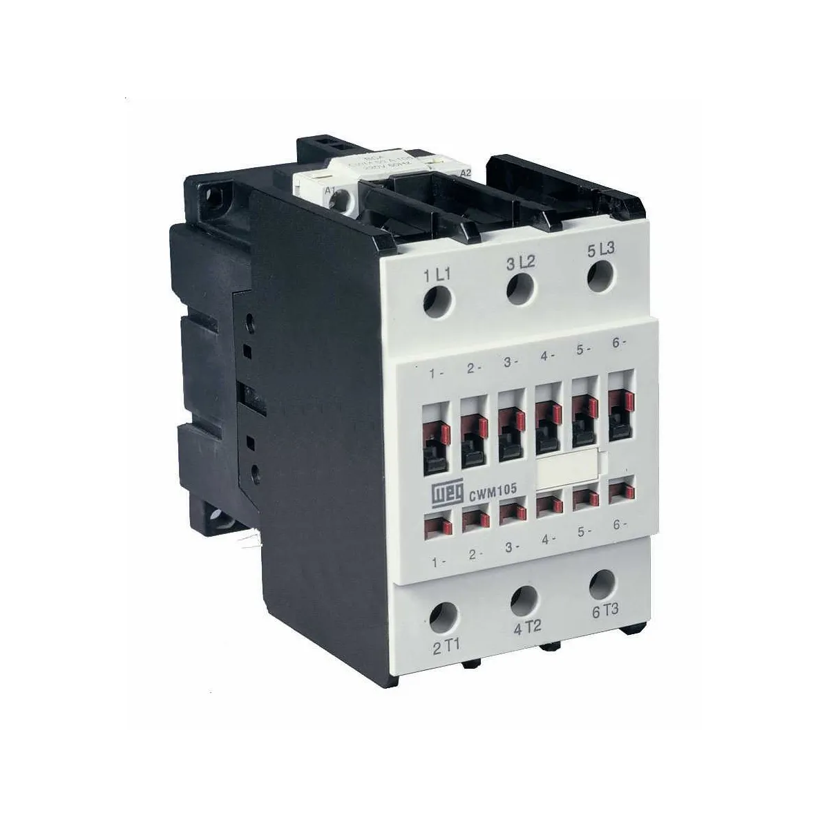CONTACTOR TRIPOLAR CWM 105.00 220V 10045548 WEG 01 CONTACTOR TRIPOLAR CWM 105.00 220V 10045548 WEG 01
