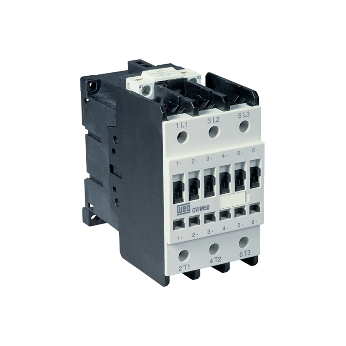 CONTACTOR TRIPOLAR CWM 50.00 220V 10045516 WEG 01
