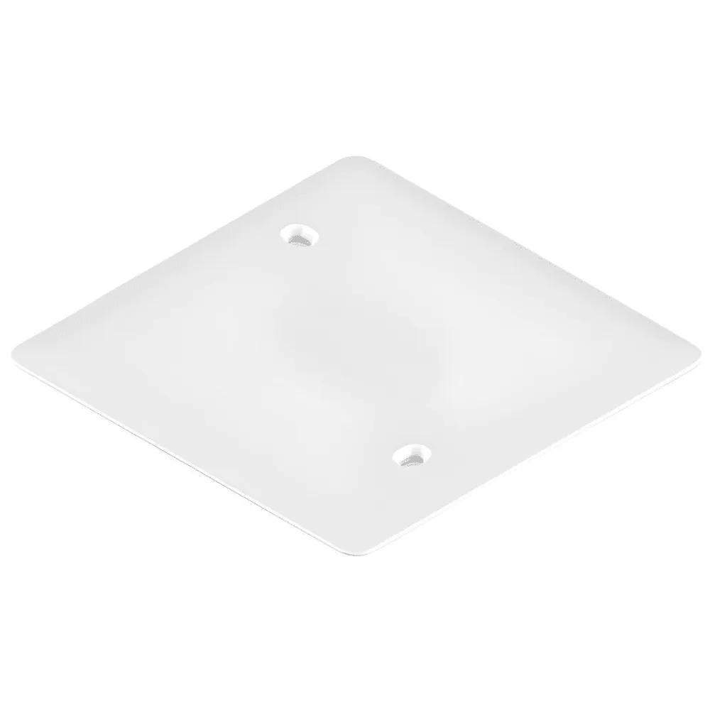 TAPA CIEGA 10X10 BLANCA RELUX 01
