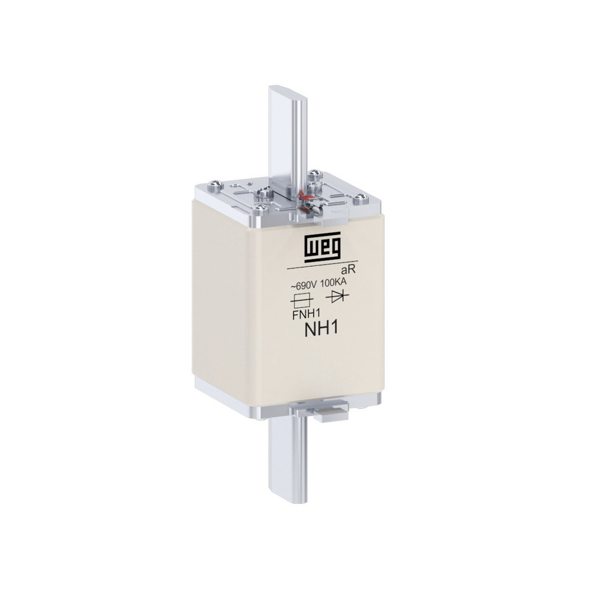 FUSIBLE NH1 ULTRARRAPIDO 400A 10815073 WEG 01 FUSIBLE NH1 ULTRARRAPIDO 400A 10815073 WEG 01