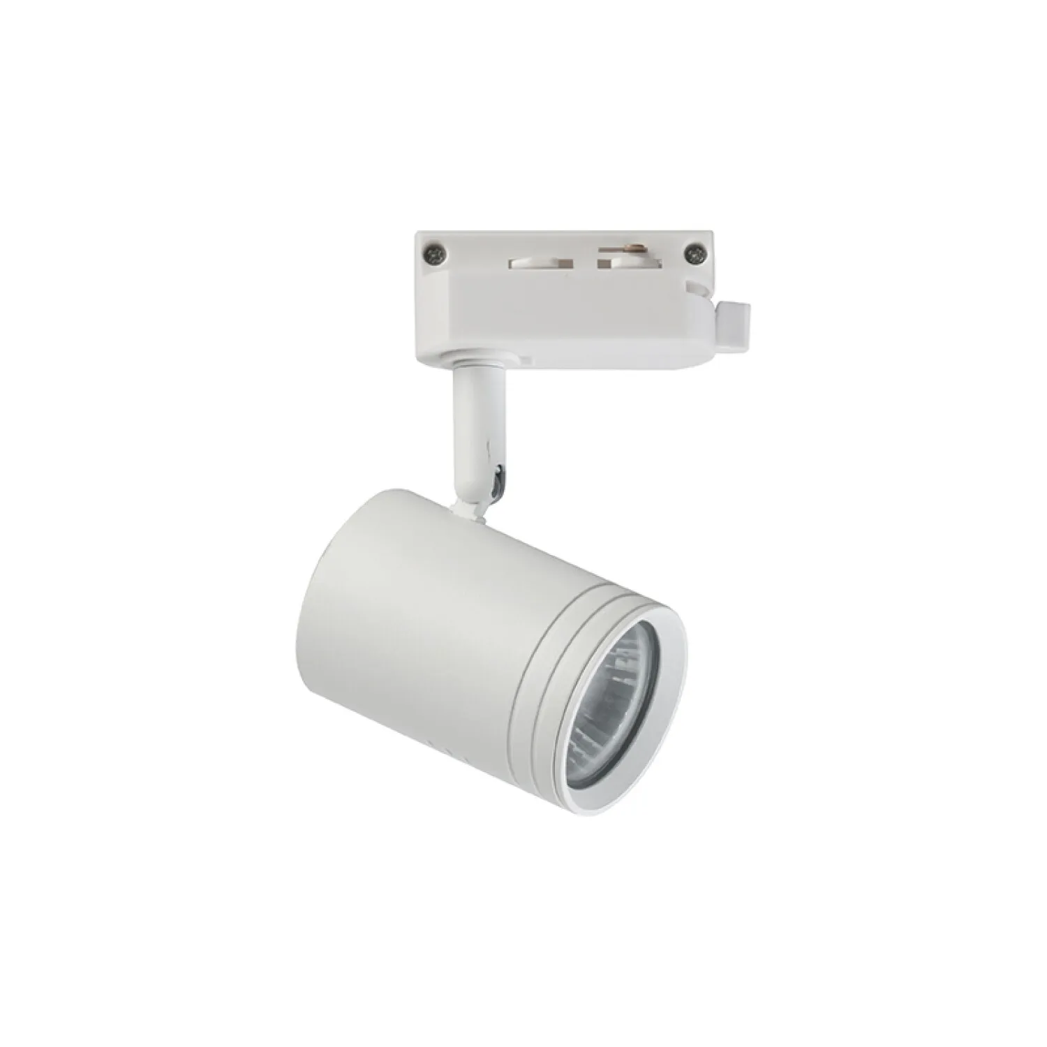 SPOT RIEL 1L GU10 ALUMINIO BLANCO RELUX 01