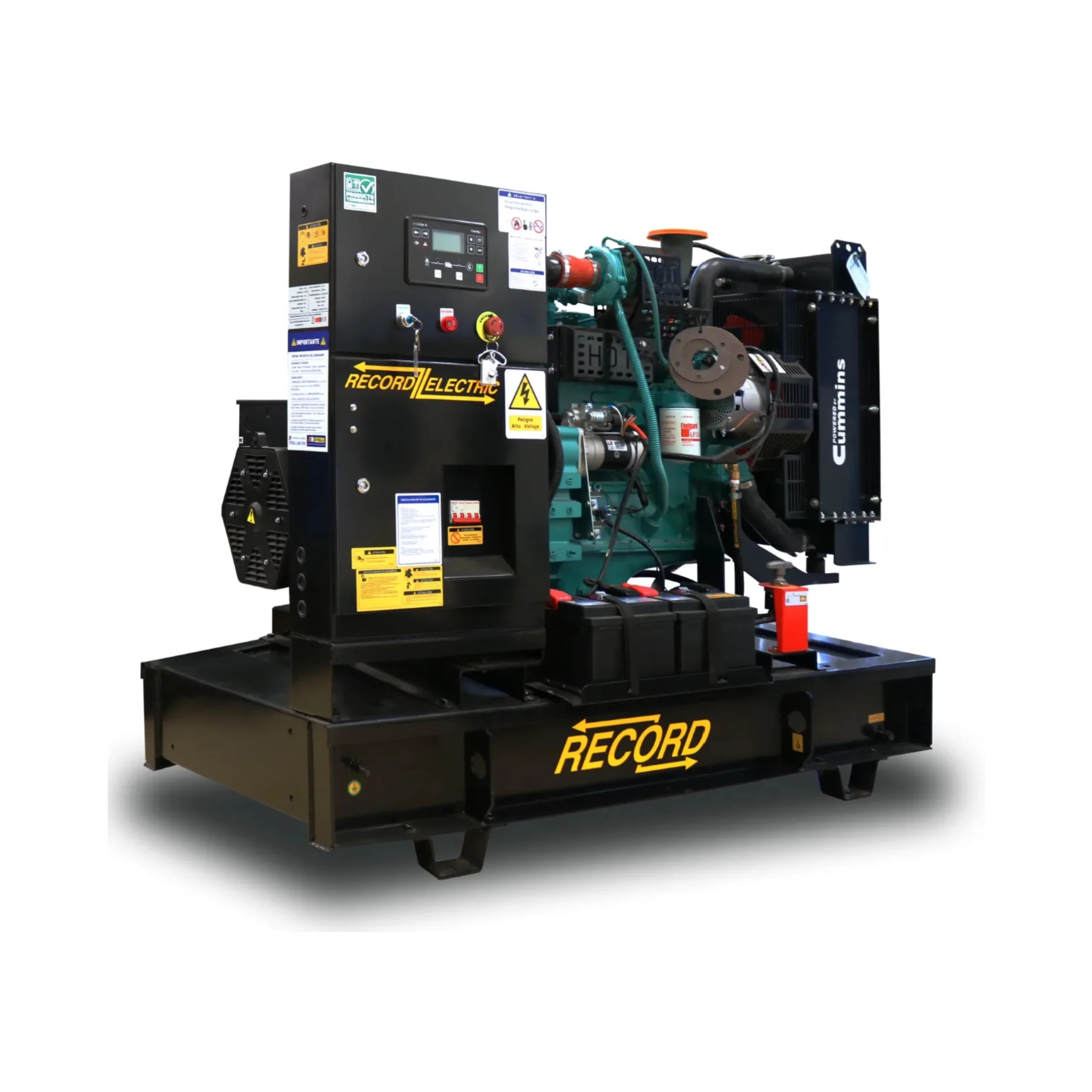 GGCIA 150/138 KVA AB TRIF. CUMMINS C/TCA+ATS RECORD 01