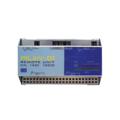 MODULO COMUNICACION RUW01-CN 14DI10DO 11005259 WEG 01