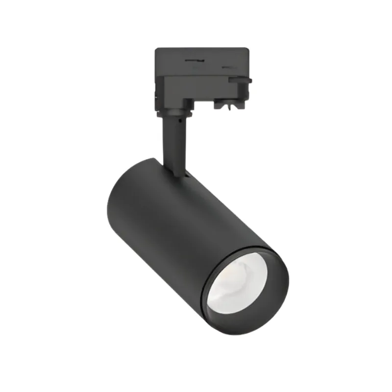 SPOT LED COB RIEL 1L 30W 3000K NEGRO RELUX 01