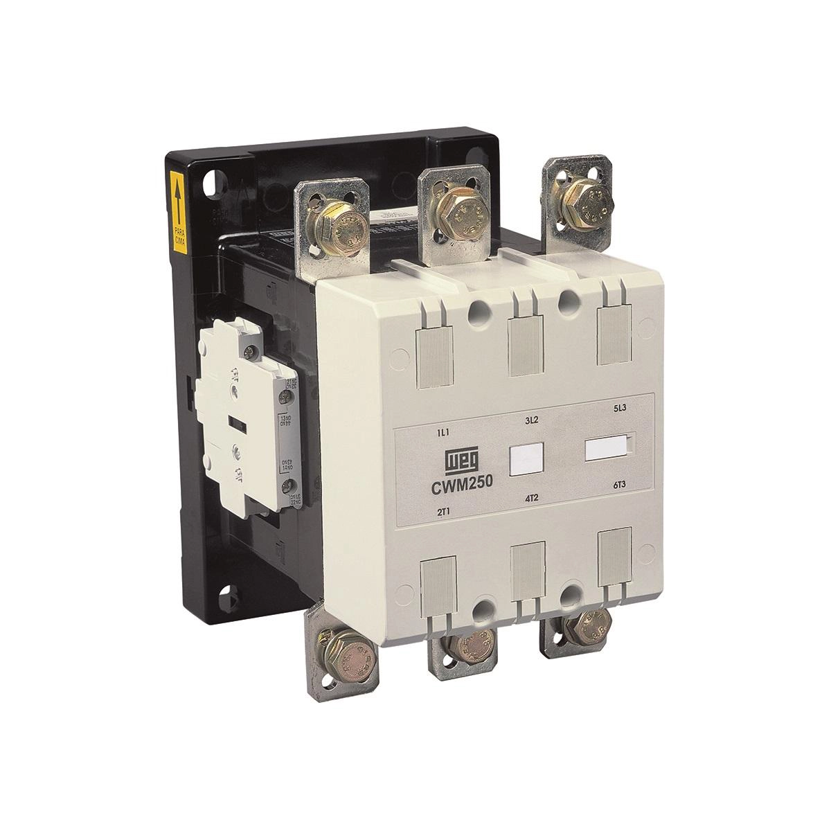 CONTACTOR TRIPOLAR CWM 250.22 220V 10535748 WEG 01