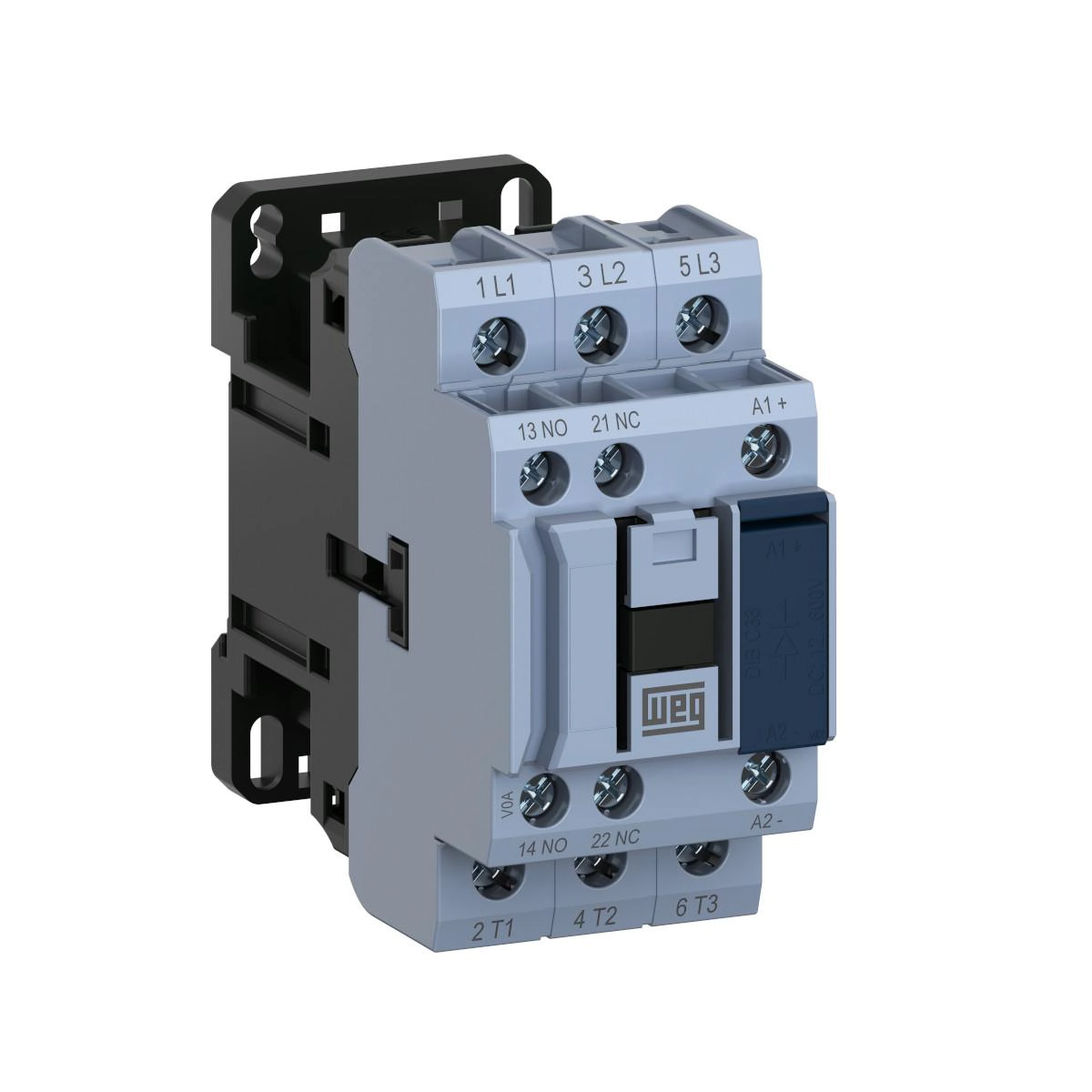 CONTACTOR TRIPOLAR CWB38.11-30D33 380VCA 12233029 WEG 01